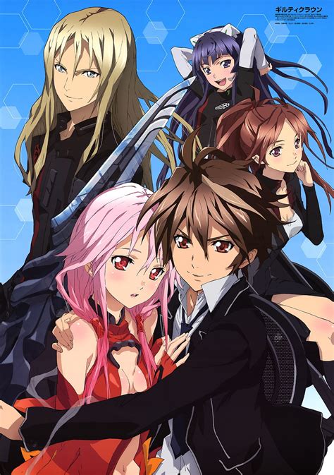 guilty crown anime characters